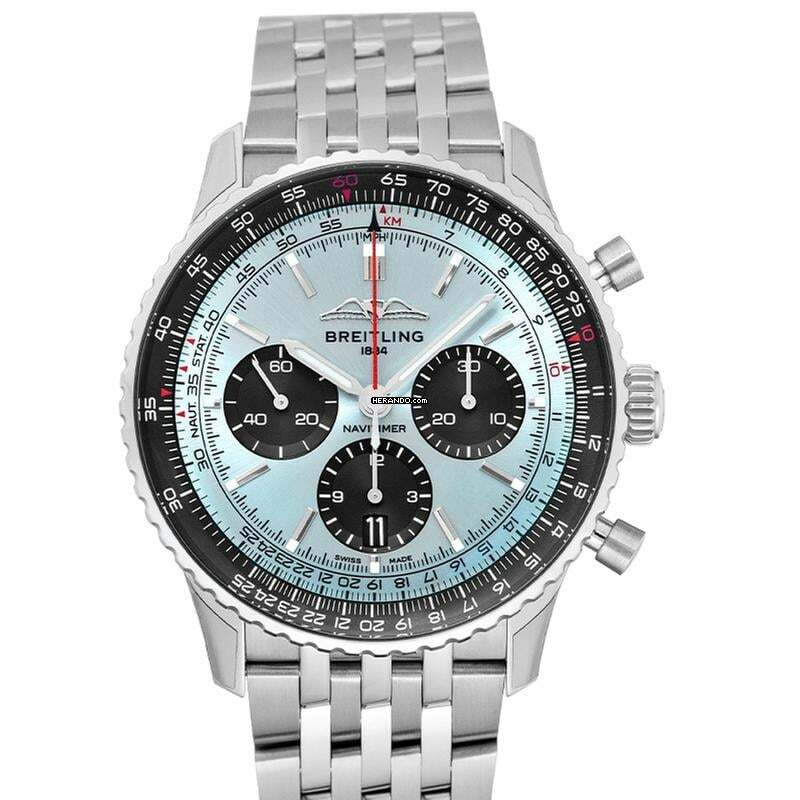  Breitling Navitimer AB0138241C1A1 - Navitimer Automatic Blue Dial Stainless Steel Men's Watch </h1> 