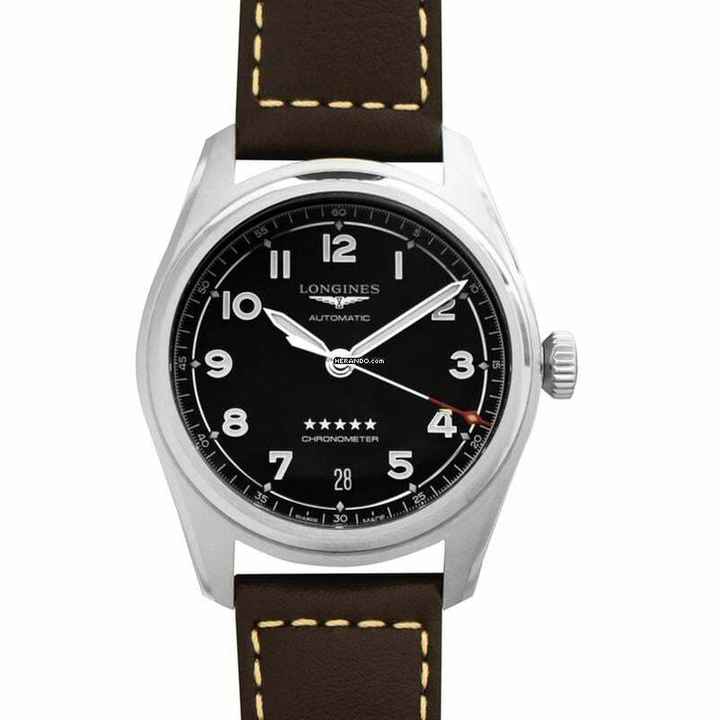  Longines Spirit L34104530 - Longines Spirit Automatic Black Dial Stainless Steel Men's Watch </h1> 