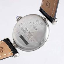 Thumbnail von Cartier VERMEIL COLISÈE 925 Silver 0.61TCW Diamond Watch </h1>