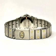 Thumbnail von Cartier Santos Galbée 24mm Automatic 2 Tone 0.69TCW Diamond Watch </h1>