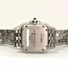 Thumbnail von Cartier Panthère 23mm Quartz Steel 0.32TCW DIAMOND Watch </h1>