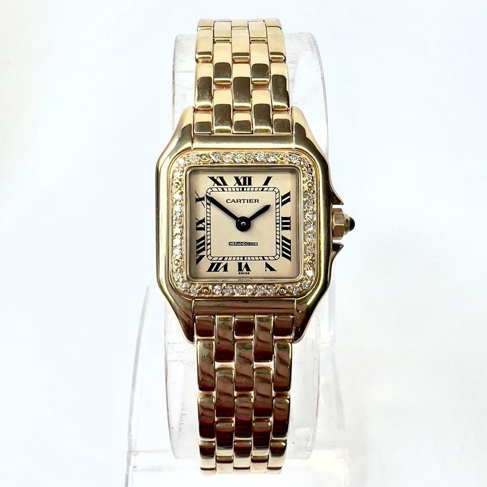 Cartier Panthère 23mm 18K Yellow Gold ~0.4TCW DIAMOND Watch </h1>