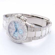 Thumbnail von Rolex Daytona 116576TBR - Cosmograph Daytona Platinum Diamond Pave Dial Men's Watch </h1>