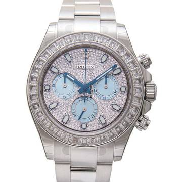  Rolex Daytona 116576TBR - Cosmograph Daytona Platinum Diamond Pave Dial Men's Watch </h1> 