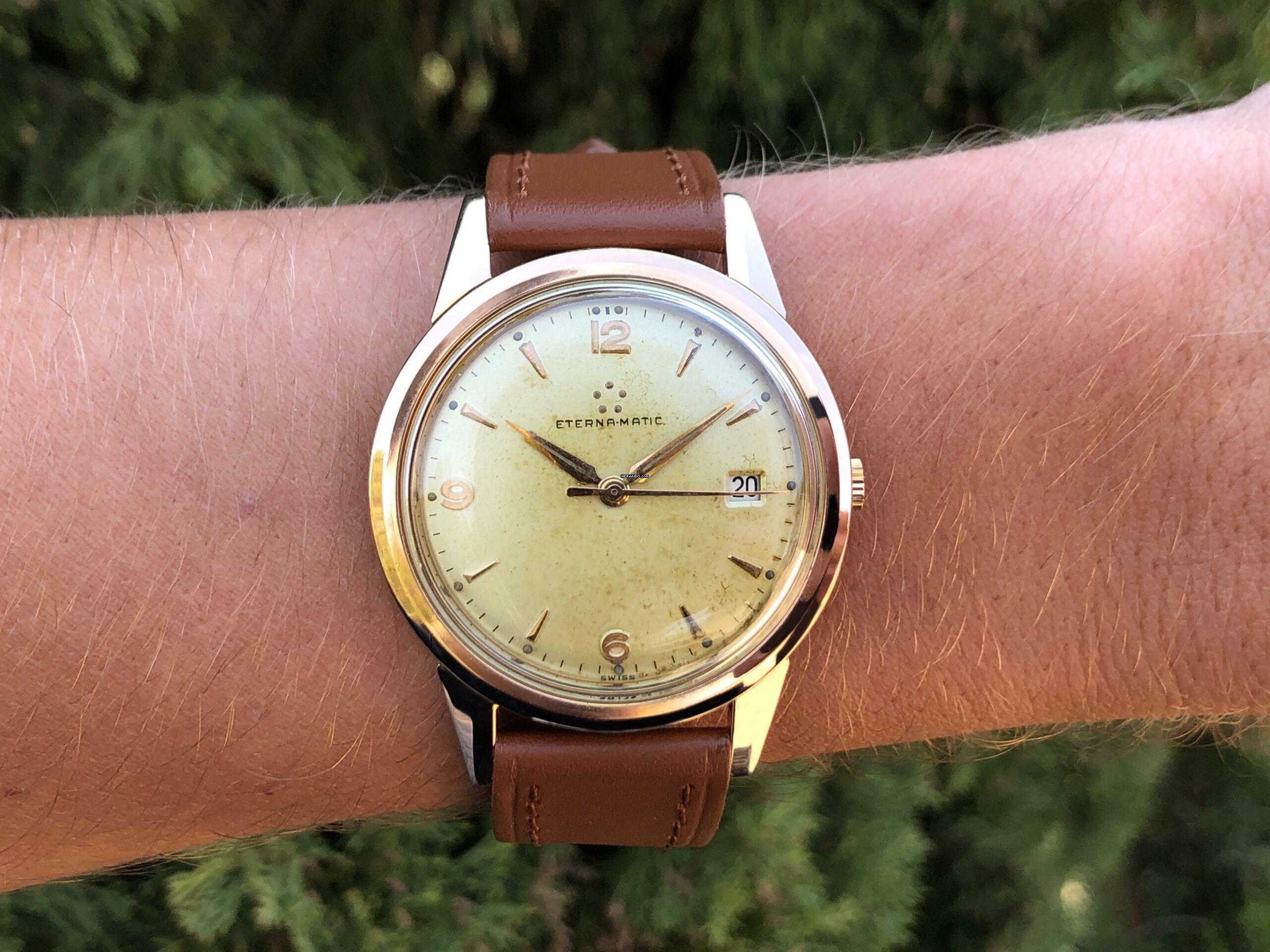 Thumbnail von Eterna Matic Gents Automatic Wristwatch Eterna Matic </h1>