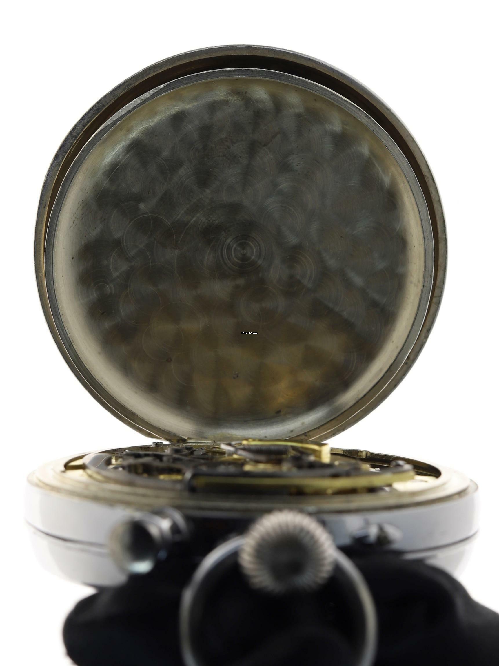 Thumbnail von Lemania Gents Pocket Watch Split Second Chronograph Rattrapante </h1>