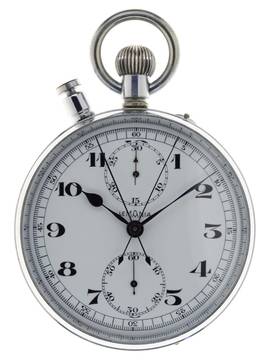  Lemania Gents Pocket Watch Split Second Chronograph Rattrapante </h1> 