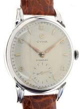 Thumbnail von Cyma Gents oversized Wristwatch </h1>