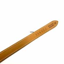 Thumbnail von Hermès Heure H 25mm Two Tone 0.91TCW DIAMONDS Hermès Double Tour Brown Leather Band  Watch </h1>