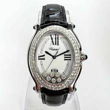 Thumbnail von Chopard Happy Sport 30mm Quartz Steel 7 Floating DIAMONDS ~3TCW Diamond Watch </h1>