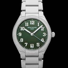 Thumbnail von Patek Philippe Twenty~4 7300/1200a-011 - Twenty~4 Automatic Green Dial Stainless Steel Ladies Watch </h1>