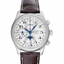 Thumbnail von Longines Master Collection L27734783 - Master Collection Chronograph Automatic Silver Dial Men's Watch </h1>