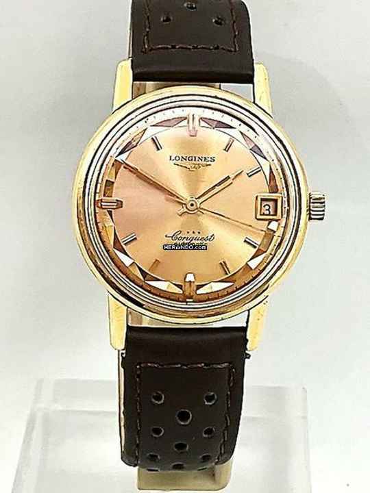  Longines Conquest Automatic Gold 18k </h1> 