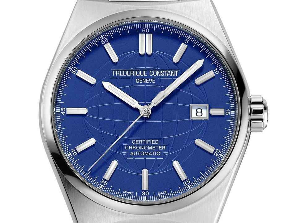  Frederique Constant Highlife Automatic COSC Stahl Automatik Chronometer Armband Stahl 41mm Ref.FC-303N4NH6B Box&Pap. Full Set Neu  