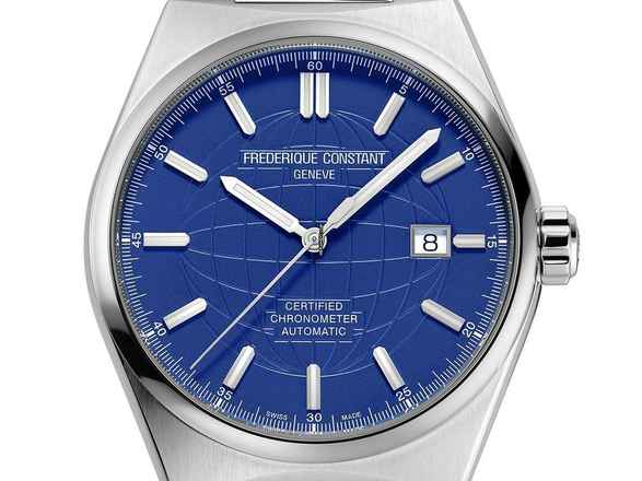  Frederique Constant Highlife Automatic COSC Stahl Automatik Chronometer Armband Stahl 41mm Ref.FC-303N4NH6B Box&Pap. Full Set Neu  