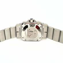 Thumbnail von Cartier Santos Galbée 24mm Automatic Steel 0.69TCW Diamond Watch </h1>