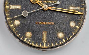 Thumbnail von Rolex Submariner (No Date) 6536-1 “James Bond” gilt radium dial Full Set 1957’s </h1>