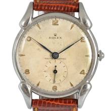 Thumbnail von Rolex Precision 4560 Fancy Lugs Ivory dial 1946's