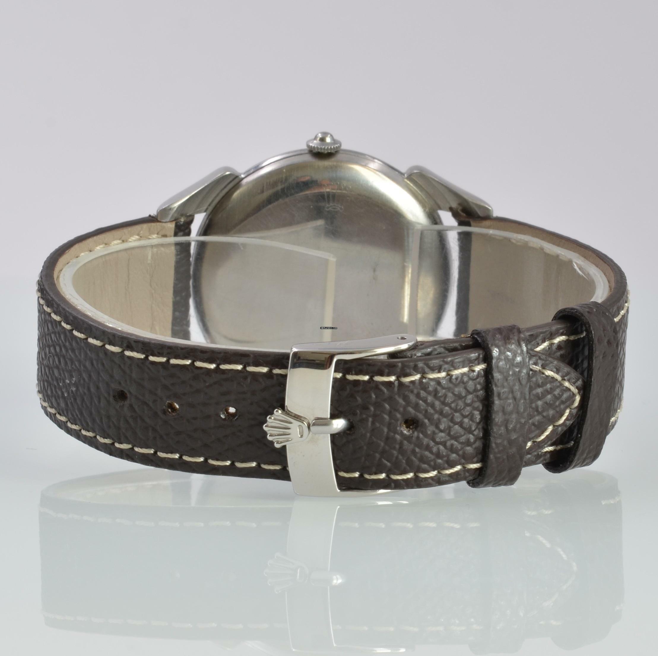 Thumbnail von Rolex Precision 4560 Fancy Lugs Ivory dial 1946's