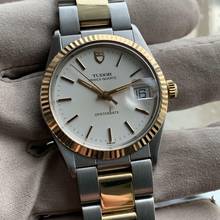 Thumbnail von Tudor Prince Oysterdate Quartz Prototype silver dial NEW NOS Full Set 1980's