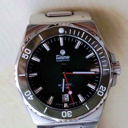  Tutima M2 NEW M2 Seven Seas S green dial FULL SET 