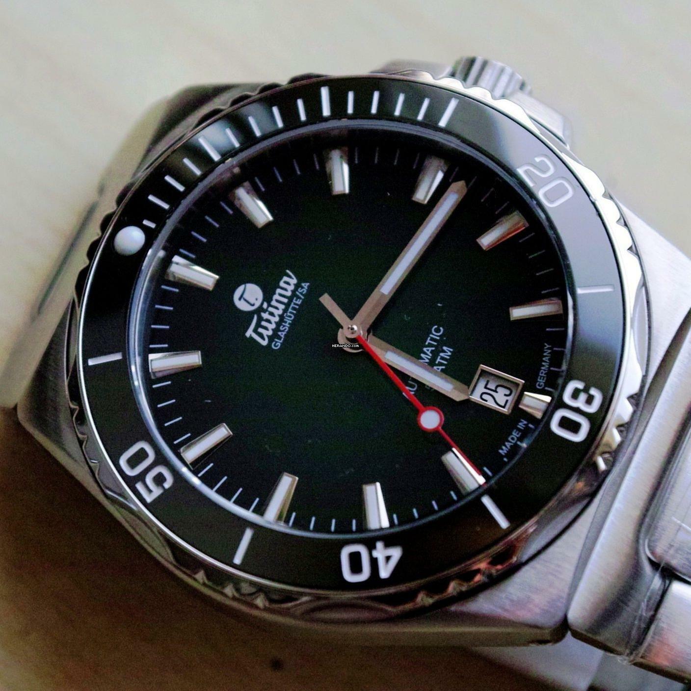 Thumbnail von Tutima M2 NEW M2 Seven Seas S green dial FULL SET
