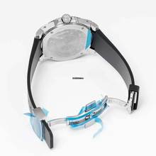 Thumbnail von Gucci Dive YA136204B - Dive Quartz Black Dial Stainless Steel Men's Watch </h1>