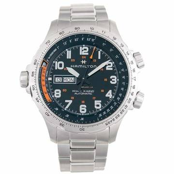  Hamilton Khaki X-Wind H77755133 - Khaki Aviation Automatic Black Dial Stainless Steel Men's Watch </h1> 