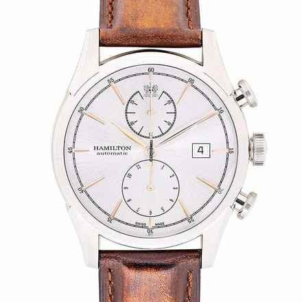  Hamilton Spirit of Liberty H32416581 - American Classic Automatic Silver Dial Stainless Steel Men's Watch </h1> 