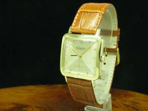 Thumbnail von Jaeger-LeCoultre 14kt 585 Hammerautomatik Automatic Herrenuhr / Kaliber P812 / ~1952 </h1>