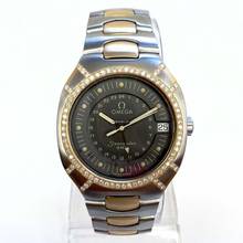Thumbnail von Omega Seamaster POLARIS GMT 2 Tone 31mm 0.58TCW Diamond Watch </h1>