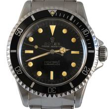Thumbnail von Rolex Submariner (No Date) 5512 Eagle Beak gilt galvanic dial 1960’s </h1>