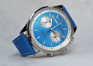 Thumbnail von Alexander Shorokhoff Neva Red Chronograph Limited Edition 100 Pieces optional in Blue and green