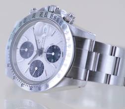 Thumbnail von Tudor Oysterdate Big Block 79180 silver Panda Dial Automatic Oysterband Chronograph Top </h1>