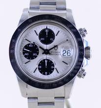 Thumbnail von Tudor Oysterdate Big Block 79180 silver Panda Dial Automatic Oysterband Chronograph Top </h1>