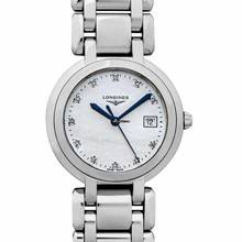 Thumbnail von Longines PrimaLuna L81124876 - PrimaLuna Quartz White Mother of Pearl Dial Diamond Ladies Watch </h1>