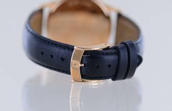 Thumbnail von Zenith Elite Class Elite 37 Gold 18K Klassiker Hadn Wind Date Dresswatch </h1>