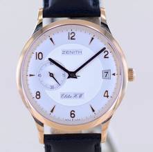 Thumbnail von Zenith Elite Class Elite 37 Gold 18K Klassiker Hadn Wind Date Dresswatch </h1>