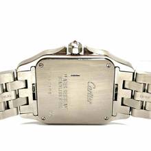 Thumbnail von Cartier Santos Demoiselle Quartz 26mm Steel 4.41TCW Diamond Watch </h1>