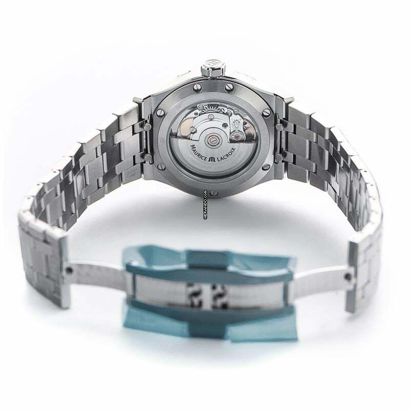 Thumbnail von Maurice Lacroix AIKON AI6007-SS002-230-1 - Aikon Automatic Grey Dial Stainless Steel Men's Watch </h1>