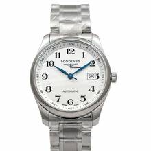 Thumbnail von Longines Master Collection L27934786 - Master Collection Automatic Silver Dial Stainless Steel Men's Watch </h1>