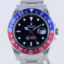Thumbnail von Rolex GMT-Master 16750 Klassiker Tritium Dial Black 1987 Klassiker </h1>