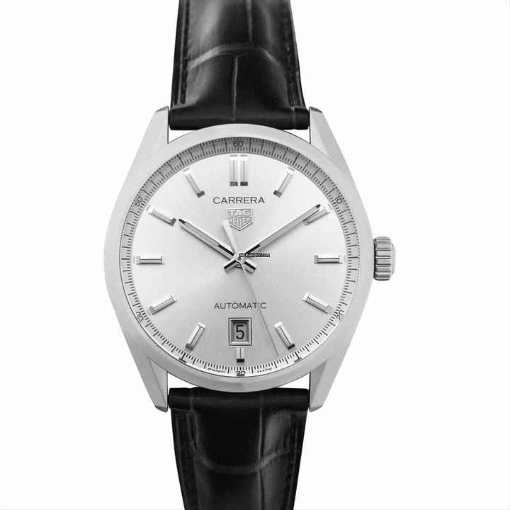  TAG Heuer Carrera WBN2111.FC6505 - Carrera Automatic Grey Dial Stainless Steel Men's Watch </h1> 