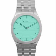 Thumbnail von Gucci YA163409 - 25H Quartz White Dial Stainless Steel Ladies Watch </h1>