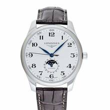 Thumbnail von Longines Master Collection L29194783 - The Longines Master Collection Moonphase Automatic Silver Dial Men's Watch </h1>