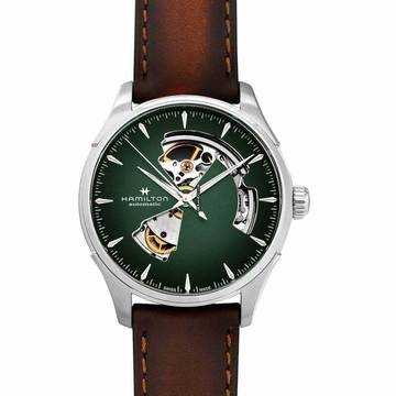  Hamilton Jazzmaster H32675560 - Jazzmaster Automatic Green Dial Stainless Steel Men's Watch </h1> 