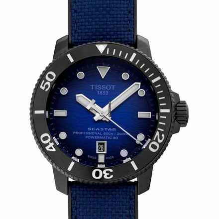  Tissot T120.607.37.041.00 - Seastar Automatic Blue Dial Stainless Steel Men's Watch </h1> 