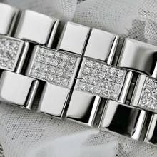 Thumbnail von Cartier Roadster Quartz 31mm Steel ~5TCW Diamond Watch </h1>
