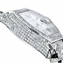Thumbnail von Cartier Roadster Chronograph 2618 Automatic 42mm Steel ~5TCW DIAMOND Watch </h1>