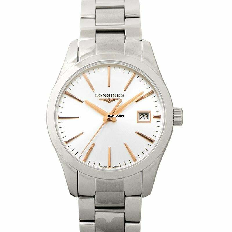  Longines Conquest Classic L23864726 - Conquest Classic Quartz Silver Dial Ladies Watch </h1> 